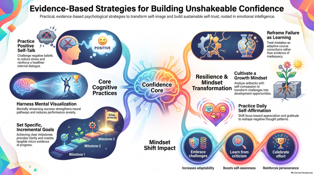 confidence building backed by psychology