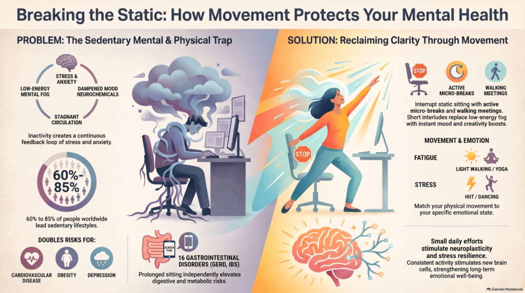 sedentary lifestyle risks epidemiology