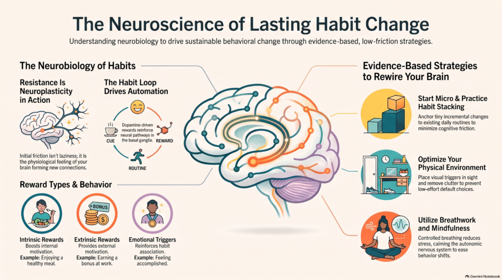 neuroscience of self improvement habits